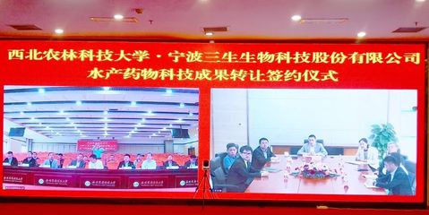 云端攜手，創(chuàng)新賦能 寧波三生與西北農(nóng)林科技大學簽署技術咨詢協(xié)議，共促科技成果轉化